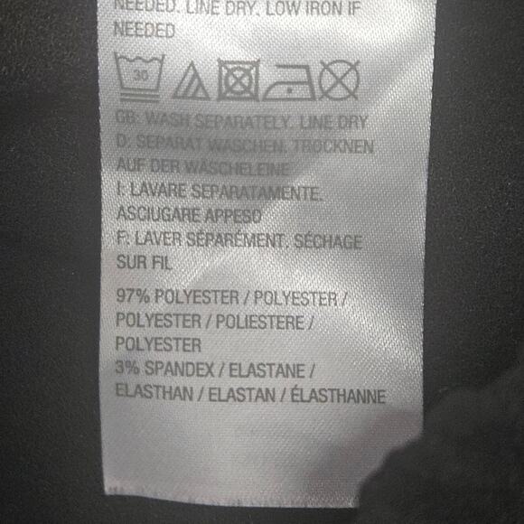 Linea by Louis Dell'Olio Crepe Gauze Pull-On Crop Pants Black Size XL - Picture 8 of 9